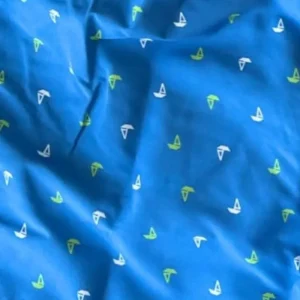 Doré Doré Shorts De Bain^Maillot de bain à motifs vert et blanc -