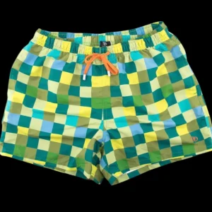 Doré Doré Shorts De Bain^Maillot de bain fantaisie - Echiquier