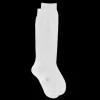Enfant Doré Doré Chaussettes Hautes^Mi-bas enfant uni en coton égyptien -