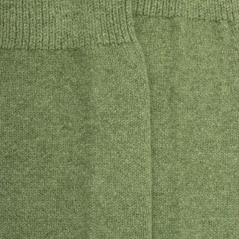 mibas_homme_douceur_en_la_1-12.webp Homme Doré Doré Chaussettes Hautes^Mi-bas homme douceur en laine et cachemire - Vert tremble