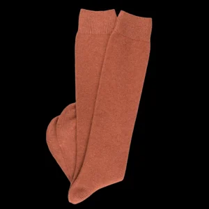 Femme Doré Doré Chaussettes Hautes^Mi-bas homme douceur en laine et cachemire -