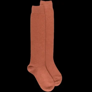 Femme Doré Doré Chaussettes Hautes^Mi-bas homme douceur en laine et cachemire -