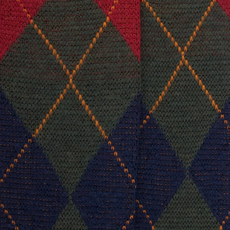 mibas_homme_en_laine_mrin_1-1.webp Homme Doré Doré Chaussettes Hautes^Mi-bas homme en laine mérinos et motifs jacquard - Vert thuya & bleu caban