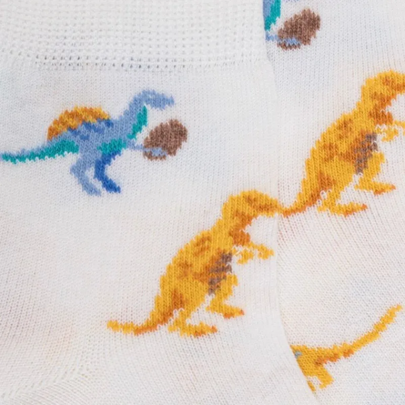 socquettes_courtes_pour_e_1-1.webp Enfant Doré Doré Socquettes^Socquettes courtes pour enfants en fil d'Ecosse à motifs de dinosaures -