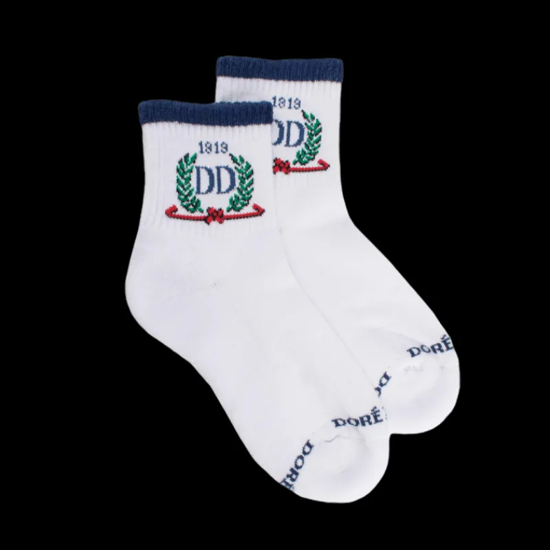 socquettes_en_coton_ponge_0-1.webp Enfant Doré Doré Socquettes^Socquettes en coton éponge sport DD 1819 pour enfants -