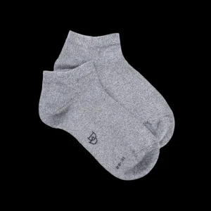 Enfant Doré Doré Socquettes^Socquettes enfant en coton gris brillant