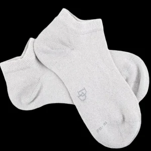 Enfant Doré Doré Socquettes^Socquettes enfant en coton et effet brillant lurex - Gris