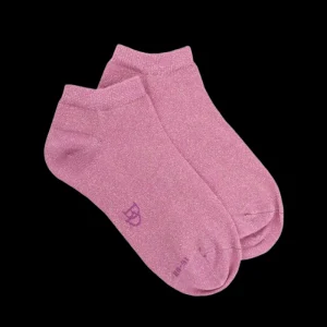 Enfant Doré Doré Socquettes^Socquettes enfant en coton et effet brillant lurex -