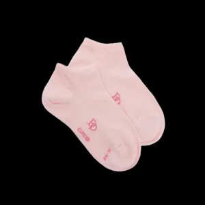 Enfant Doré Doré Socquettes^Socquettes enfant en coton égyptien - Rose Azalée