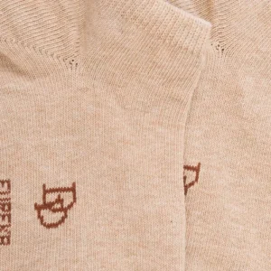 Enfant Doré Doré Socquettes^Socquettes enfant en coton égyptien - Beige Sable