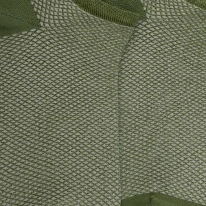 Femme Doré Doré Socquettes^Socquettes femme à motifs losanges - Vert Campagne