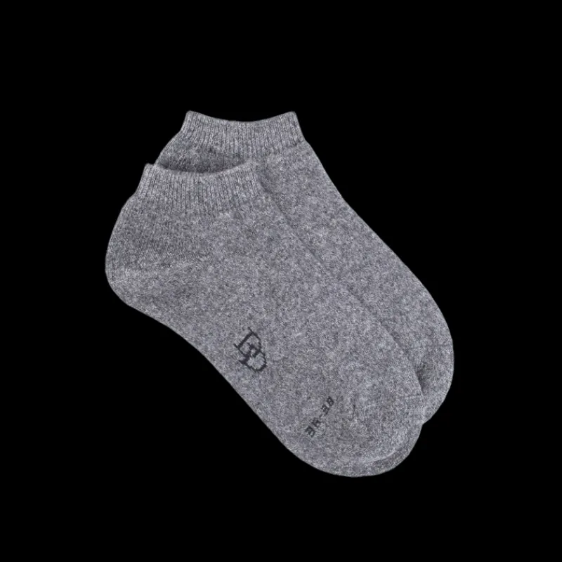 socquettes_femme_en_laine_0-1.webp Femme Doré Doré Socquettes^Socquettes femme en laine mérinos et cachemire - Gris