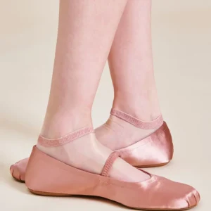 Femme Doré Doré Socquettes^Socquettes femme en polyamide avec pointes et talons lurex -