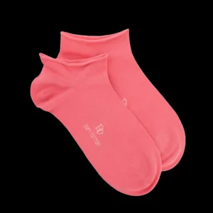 Femme Doré Doré Socquettes^Socquettes femme et fines en coton égyptien - foncé