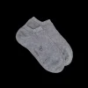 Femme Doré Doré Socquettes^Socquettes femme Eureka en coton égyptien - Gris