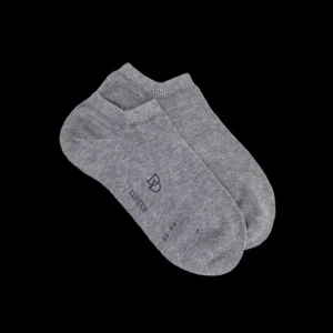 Femme Doré Doré Socquettes^Socquettes femme Eureka en coton égyptien - Gris