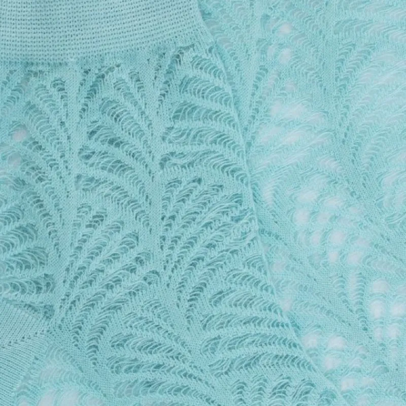 socquettes_transparentes__1.webp Femme Doré Doré Socquettes^Socquettes transparentes demi vantail - Turquoise